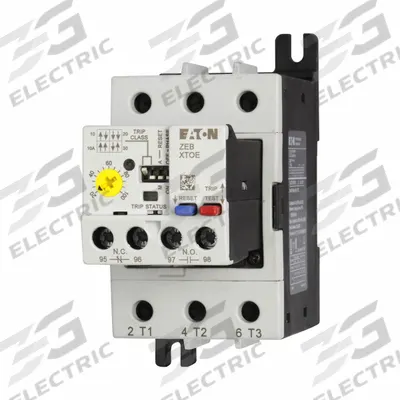EATON Overload Relay: Electronic Protection, 3 Poles, 1NO/1NC, Phase Loss Sensitivity - IEC Electronic Overload Relays