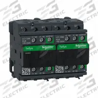 SCHNEIDER IEC Magnetic Contactor: Reversing, 3 Poles, 3NO Contacts, 9 A, 120V AC/240V AC Coil (MPN LC2D09KUE). Key specifications — Brand: SCHNEIDER; Integrated Surge Suppression: No.
