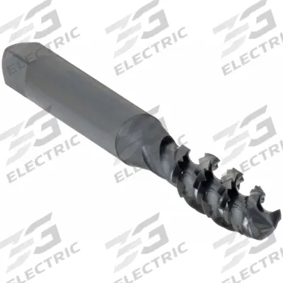 OSG Spiral Flute Tap: 3/8"-16 UNC, H3 / 2B-3B, 3 Flute, Plug Chamfer - General Purpose Spiral-Flute Taps