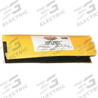EAGLE Hose Wrap: For 10 in to 10 in Hose Dia, 50 in Lg, 25 oz Spill Capacity, PVC Coated Fabric (MPN T8384). Key specifications — Color: Yellow; Brand: EAGLE.