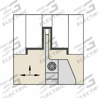 WIDIA Indexable Grooving and Parting Toolholder: WMTCR82B062 (MPN 3655892) - Indexable Parting & Grooving Toolholders