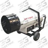 HEAT WAGON Portable Gas Ducted Tent and Remediation Heater: 400,000 BtuH Heating Capacity Output (MPN DG400). Key specifications — Manufacturer Part Number: DG400; Brand: HEAT WAGON; Key Features: Automatic Safety Shut-Off; Overall Dimensions - H x W x D: 39 in x 34 in x 61 in; Product Type: Portable Gas Ducted Tent and Remediation Heater.