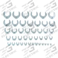 PROTO Crowfoot Socket Set: Alloy Steel, Chrome, 43 Tools, 3/8 in Drive Size (MPN J49001CF). Key specifications — attr309639: Chrome; attr309638: Alloy Steel; attr309631: 3/8 in to 2-3/8 in; attr324933: PROTO.