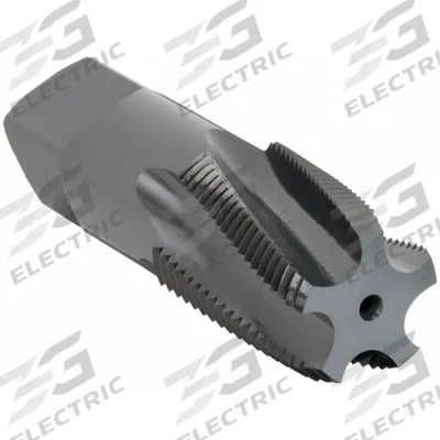 OSG Pipe and Conduit Thread Tap: 3/4"-14 NPT, 5 Flute, Black Oxide Cobalt (MPN 1735601) - Spiral-Flute Pipe Taps for Stainless Steel
