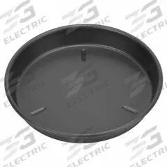 CHICAGO METALLIC Pizza Pan: 9 in Overall Dia, Aluminum, Solid, 14 ga Gauge, 1 1/2 in Overall Dp (MPN 91090). Key specifications — Brand: CHICAGO METALLIC; Product Type: Pizza Pan; Material: Aluminum; Perforated: Solid; NSF Certified: No; Coating: Anodized.