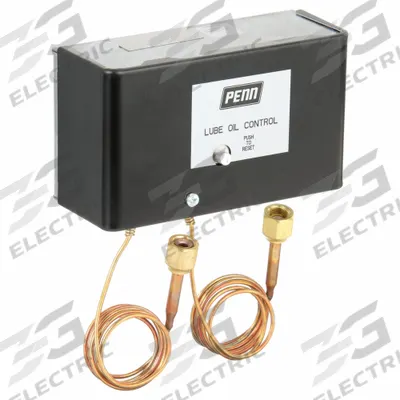 JOHNSON CONTROLS Mechanical Lube Oil Pressure Control: 9 psi, 120 sec Delay - Mechanical Lube Oil Pressure Controls