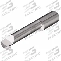 MICRO 100 Threading Tool: 1/2 in Shank Dia., Bright (Uncoated), 0.2400 in Center to Cutting Tip (MPN SAT-1500-5)