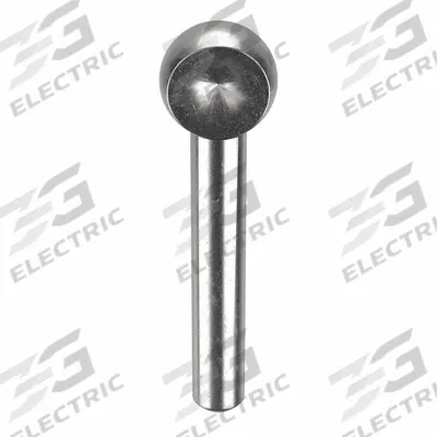 KEN FORGING Rod End Blank: Stainless Steel, Plain, 5/16 in Shank Dia - Stainless Steel Fixed Rod End Blanks