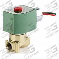 REDHAT Solenoid Valve: 2-Way, Normally Closed, 1/8 in Pipe Size, 110V AC/120V AC, High Flow (MPN 8262H002V1V 120/60,110/50). Key specifications — Brand: REDHAT; Pipe Size: 1/8 in; Voltage: 120V AC; Coil Enclosure: Without Junction Box.