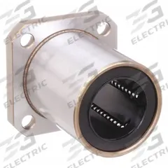 NB Linear Square Flange Mount Bearing: Single, SWK, 2 in ID, 4.375 in Flange Wd (MPN SWK32GUU). Key specifications — Material: Resin.