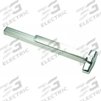 VON DUPRIN Concealed Vertical Rod: 3 ft Max Door Wd, Aluminum (MPN 9947EO-F 3 US28). Key specifications — Product Type: Exit Device; Brand: VON DUPRIN; Exit Device Type: Concealed Vertical Rod; Exit Bar Style: Touchbar; ADA Compliant: Yes.