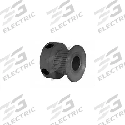 Dayton Timing Pulley: Modified Curvilinear, Fixed, For GT Timing Belt Section - GT Section Fixed-Bore Timing Pulleys with Hub