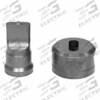 EDWARDS Oblong Punch & Die Set: Edwards, 55 ton_65 ton_100 ton_120 ton Compatible Ironworker Size (MPN ED9-PDOB3/8X1). Key specifications — attr67451: IW55 , IW65 , IW100, IW120; attr67489: Oblong; attr67463: 3/8X1 in; attr67447: ED9-PDOB3/8X1; attr67456: Edwards; attr67443: EDWARDS; attr67472: 3/8X1 in Oblong Punch & Die Set.