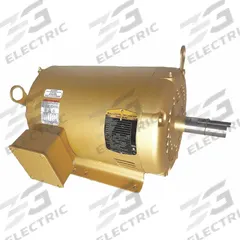 BALDOR General Purpose Motor: Rigid Base Mount, Open Drip Proof, 7 1/2 hp, 230/460V AC, 1,770 RPM (MPN EM3311T). Key specifications — Brand: BALDOR; Nameplate Voltage @ 60 Hz: 230/460V AC; Full Load Current @ 60 Hz: 19.6 A; Nameplate RPM @ 60 Hz: 1,770 RPM; Motor Enclosure: ODP.
