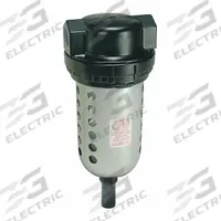 WILKERSON Compressed Air Filter: 5 micron, 1 in NPT, 323 cfm, 150 psi Max Op Pressure (MPN F30-08-F00). Key specifications — attr241482: No; attr110918: Yes; attr110926: Polycarbonate; attr110904: WILKERSON.