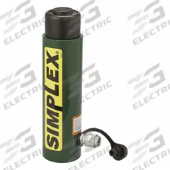 SIMPLEX Cylinder: Single Acting, 30 ton Nominal Capacity, 8 in Nominal Stroke Lg, Steel (MPN R308). Key specifications — attr98927: SIMPLEX.