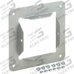 HOFFMAN Wireway Panel Adapter: 2 1/2 in Wd, 2 1/2 in Ht, 16 ga Gauge, 1, Without Knockouts, Steel (MPN F22GPA). Key specifications — Brand: HOFFMAN; Finish: Painted; With/Without Knockouts - Broad: No.