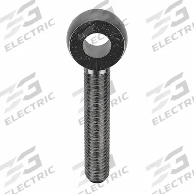 APPROVED VENDOR Fixed Rod End: Steel, Black Oxide, Right Hand, M10-1.50 Thread Size - Steel Male Threaded Fixed Rod Ends