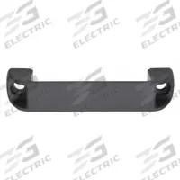 MONROE PMP Pull Handle: Unthreaded Holes, Plastic, Black, M8 Screw Size, 0.28 in, 1.77 in Projection (MPN PH-0255). Key specifications — Brand: MONROE PMP; Projection Type: Non-Recessed; Material: Thermoplastic; Finish: Unfinished; Color: Black; Folding Type: Fixed; Mounting Type: Unthreaded Holes; Screw Size: M8.