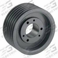 APPROVED VENDOR V-Belt Pulley: 5V975, 6 Groove, 9.75 in OD, Bushed Bore, E, For 5V/5VX Belt Section (MPN 65V975E). Key specifications — Pulley Industry Number: 5V975; Pitch Diameter: 9.75 in (5V); For Belt Section (broad, with similar types): 5V or 5VX.
