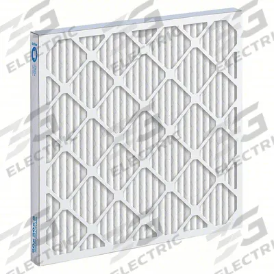 GRAINGER Pleated Air Filter: 18 in x 24 in x 2 in, MERV 9 - MERV 9 Pleated Air Filters