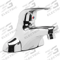 ZURN Low Arc Bathroom Faucet: AquaSpec®, Brass, Chrome Finish, 0.5 gpm Flow Rate, Centerset, Arc (MPN Z7442-XL-FC). Key specifications — Includes: Flex Hose; Brand: ZURN; Series: AquaSpec®.
