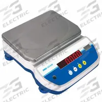 ADAM EQUIPMENT Food Scale: 7 1/8 in Weighing Surface Dp, 9 5/8 in Weighing Surface Wd, LCD, ABW8. Key specifications — Readability: 0.002 lb/1g; Brand: ADAM EQUIPMENT.