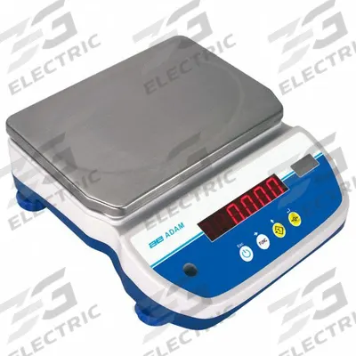 ADAM EQUIPMENT Food Scale: 7 1/8 in Weighing Surface Dp, 9 5/8 in Weighing Surface Wd - Food Scales