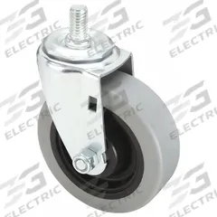 APPROVED VENDOR Stem Caster: Swivel, 4 in Wheel Dia., 1 1/4 in Wheel Wd, Polyurethane, Light Duty (MPN 32J885). Key specifications — Brand: APPROVED VENDOR; Thread Size: 1/2"-13; Roll Up: Swivel.