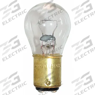 APPROVED VENDOR Incandescent Bulb: Incandescent, Double Contact Bayonet (BA15d), (S) Sign - BA15d Double-Contact Bayonet Base Lamps
