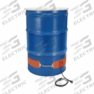 TEMPCO Drum Heater: 115V AC, 700 W Watts, 50°F to 425°F, Silicone Rubber, Drums - Drum & Bucket Band Heaters