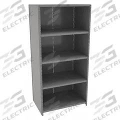 TENNSCO Metal Shelving: Standalone, Light-Duty, 36 in x 24 in, 72 in Overall Ht, 5 Shelves (MPN ESPC-2436). Key specifications — attr37568: Unassembled; attr35449: Steel; attr37560: Steel; attr37567: Gray; attr33121: TENNSCO.