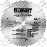 DEWALT Circular Saw Blade: 7 1/4 in Blade Dia., 68 Teeth, 0.09 in Cut Wd, 5/8 in Arbor Size (MPN DW3329). Key specifications — attr1116119: DEWALT; attr1145631: Soft Metals.