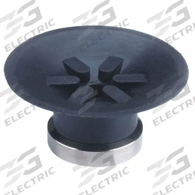SMC Vacuum Pad: Flat with Ribs, w/o Adapter, 25 mm Pad Dia, Urethane Rubber - Flat Type with Ribs Automotive & Industrial Vacuum Pads