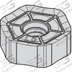 WIDIA Hexagon Milling Insert: HNGJ535ANENLD, HNGJ0905ANENLD (MPN 5895347)