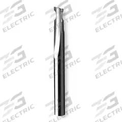 ONSRUD Solid Router Bit: Straight O-Flute, 1/4" Cut Dia, 3/8" LOC (MPN 66-083)