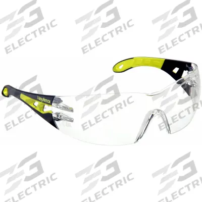 HEXARMOR Safety Glasses: Clear Lens, Frameless, Hard Coat/TruShield - Padded Comfort-Fit Safety Glasses