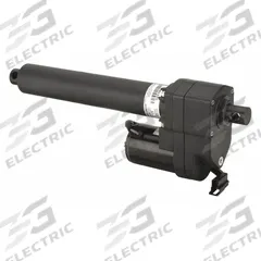 WARNER LINEAR Linear Actuator: B-Track K2x, 2,200 lbf Rated Load, 18 in Stroke, 12V DC, 20:1 (MPN K2XG20-12V-18). Key specifications — Gear Ratio: 20:1; Nut Material: Bronze.