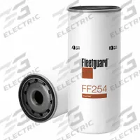 FLEETGUARD Automotive Fuel Filter: 17 1/2 in Overall Lg, 4 5/16 in Outside Dia, Diesel Fuel, Diesel (MPN FF254). Key specifications — attr1137520: BF46161; attr1137521: FF254; attr434022: FLEETGUARD; attr1017112: Construction Equipment; attr1017113: Bombardier.