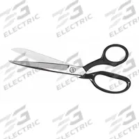 CRESCENT WISS Shears: Ambidextrous, 7 in Overall Lg, Smooth, High Carbon Steel, Sharp, Black (MPN 27N). Key specifications — attr308499: Smooth; attr308500: High Carbon Steel; attr308501: Sharp; attr308502: Black; attr308505: Ambidextrous; attr308522: General Purpose; attr324896: CRESCENT WISS.