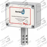 DWYER Humidity Transmitters: 4 to 20mA, Type II Thermistor (10K @ 25°C), Screw Terminals, 1/2 in NPS (MPN RHPX-3SSAB-00). Key specifications — Brand: DWYER; Humidity Accuracy: ±3% 20 to 80% RH at 25°C; Sensing Element Type: Type II Thermistor (10K @ 25°C); Temperature Accuracy: ±0.36°F @ 77°F; Output: 4 to 20mA; Power Source: 10 to 35V DC; Temperature Range: -4 °F to 140 °F.