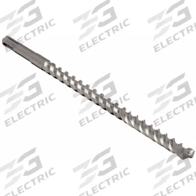 BOSCH Rotary Hammer Drill: 3/16 in Drill Bit Size, 12 in Max Drilling Dp - SDS-Plus Concrete & Masonry Drill Bits