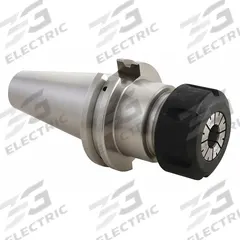 TECHNIKS Collet Chuck: CAT40 Taper, ER50, 4 in Projection (MPN 22269). Key specifications — attr1032943: TECHNIKS; attr1032950: Coolant Through-Spindle.