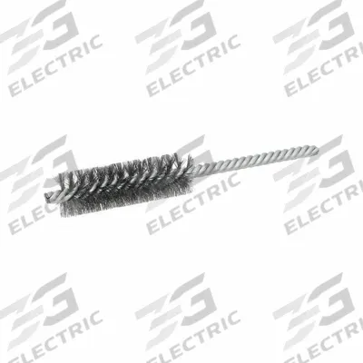 APPROVED VENDOR Tube Brush: Double Stem, Carbon Steel, 3/4 in Dia - Heavy-Cleaning Brushes for Carbon Steel