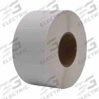 APPROVED VENDOR Barcode Printer Labels: 4 in Label Wd, 1 in Label Ht, White, 3 in Core Dia. (MPN 4010TGH-P5.5M). Key specifications — Brand: APPROVED VENDOR; Label Color: White.