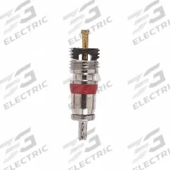 HALTEC Large Bore Valve Core: Large Bore Valve Core, 180° Valve Stem Angle, L-Shape, Brass, Metal (MPN A-145). Key specifications — Thread Size: 0.305-32; Valve Shape: L-Shape; Color: Brass; Product Type: Large Bore Valve Core; Material: Metal; Brand: HALTEC.
