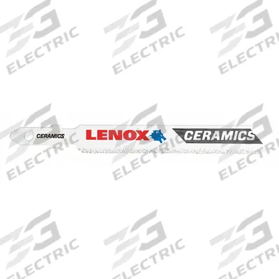 LENOX Jigsaw Blade: 89 mm Blade Lg, Carbide Grit, Carbide, T Shank, Acrylic/Tile - Tile & Masonry Cutting Blades
