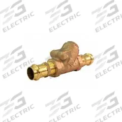 MILWAUKEE VALVE Swing Check Valve: Swing, Y-Style Valve Body, 1/2 in Pipe Size, Press x Press, Press (MPN 509Y-P2 - 012). Key specifications — Brand: MILWAUKEE VALVE.