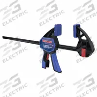 WESTWARD Bar Clamp: Flat, 18 in Max Jaw Opening, 7 1/2 in to 25 9/16 in, 3 1/4 in Throat Dp (MPN 806EN6). Key specifications — attr663922: WESTWARD; attr668295: 7-1/2 in to 25-9/16 in.