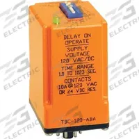 ATC DIVERSIFIED ELECTRONICS Voltage Sensor Relay: Panel Mounted, 8 Pins/Terminals, 10 A, 120V AC/DC (MPN TBC120ABA). Key specifications — Contact Rating (AC): 10 A @ 250V AC; Contact Rating (DC): 10 A @ 24V DC; Brand: ATC DIVERSIFIED ELECTRONICS.